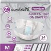 Adult Diapers Premium Strap On 14s- Medium