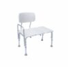 Shower Chair Bench with One Side Handle and Backrest