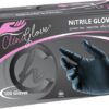 Nitrile Black Gloves 100s Small Powder free