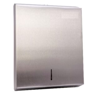 Paper Dispenser for Folded Paper – Stainless Steel