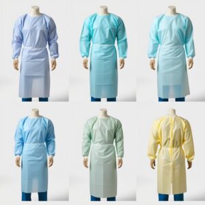Disposable STERILE REINFORCED Surgical gown - 1 unit (50gsm)