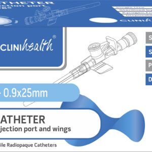 IV Catheter 22G with Injection port and wings – 100s