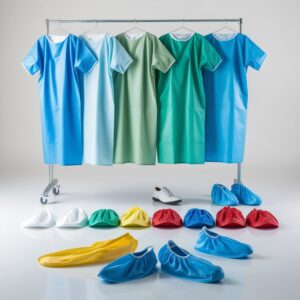 Surgical sterile gowns