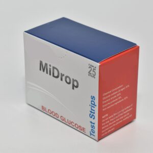 MiDrop Blood Glucose Strips 25s
