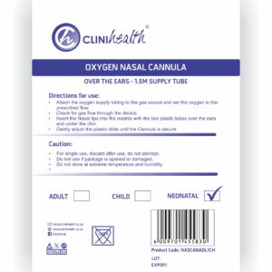 Oxygen Nasal Cannula – Child