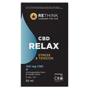 Rethink Cbd Relax Oil 150mg 30ml