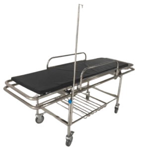 Stainless steel Stretcher adj backrest