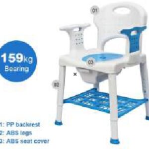 Heavy Duty Shower and Commode Chair