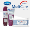 MoliCare Skin Care Bundle 2 (Skin Cleansing Foam ,Zinc Oxide Cream, Moist Care Tissues)
