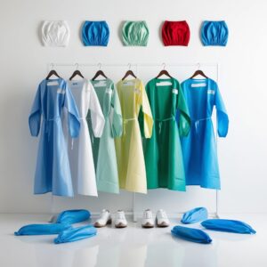 Gown Surgeon Disposable Non Sterile - Large & X Large