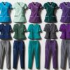 medical scrub tops