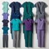 women's teal scrubs