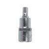 Hex Bit Socket - Chrome Vanadium - 1/2" Connector - Standard Length - HEX 9 x 50mm - YT-76596