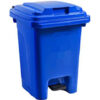 Pedal Bin - Foot Operated - 60L - Plastic - Blue - 0253