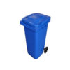 Wheelie Bin - 120L - 2 Wheel - Plastic - Blue - 0128