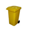 Wheelie Bin - 240L - 2 Wheel - Plastic - Yellow - 0089