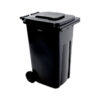 Wheelie Bin - SABS Approved - 240L - Black - Pack of 12 - Wheelie Bin 240L-black