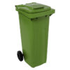 Wheelie Bin - SABS Approved - 140L - Olive Green - Pack of 12 - Wheelie Bin 140L-olive