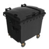 Wheelie Bin - Plastic - 4 Wheel - 1100L - Charcoal - Wheelie Bin 1100L-charcoal