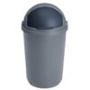 Plastic Rubbish Bin - Push Bin - 50L - Granite - 028GT