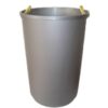 Bin Plastic Liner - Handles - For Wide Litter Bin - 400 Ø x 580 (H) mm - Granite - 027SD