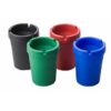 Plastic Cigarette Butt Bucket - Assorted Colours - Pack of 48