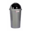 Contour 50L Plastic Dust Bin - Round Swing Lid - Colour Options - Pack of 5