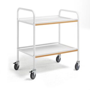 2 tier tea/food trolley Epoxy Coated