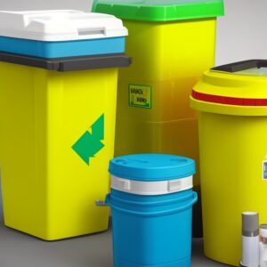hands-medical waste receptacles
