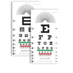 Snellen Chart – literate / illiterate