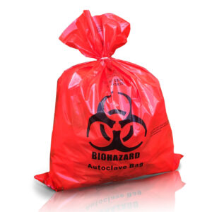 Medical waste red bag