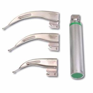 Laryngoscope Set – 3 Blade – Paediatric – Mac /conventional