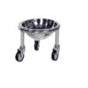 Mobile kickabout to suit bowl _ Stainless Steel