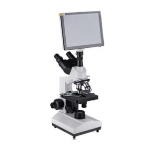 Z110-THD9 Biological Quality Lab Trinocular Compound Microscope with Digital Screen