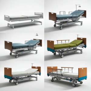 Medical observation bed