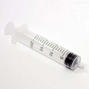20ml Luer Slip Syringe 3-part, concentric tip