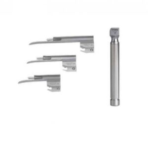 Laryngoscope Set – 3 Blade – Paediatric – Miller /conventional