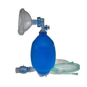 Rubber Resuscitator – Adult Color Blue
