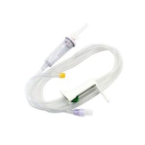 Admin Infusion Set with 1 Y Site without Needle 20 drops