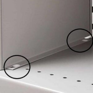 Bolted Shelving Shelf Clip - For Uni-Angle Shelf Divider - BS-SC