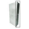 Bolted Shelving Steel Side Panel - Uni-Angle - Galvanised - 129.5 x 61.0 cm - BS-G-SP-1295x610