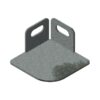 Bolted Shelving Steel Foot - Uni-Angle Single - Galvanised - BS-G-SF-SingleAngle