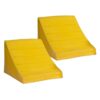 Wheel Chock - 40 Ton - Large - 34 x 16 x 23 cm - Set of 2 - SXS589