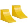 Wheel Chock - 8 Ton - Medium - 34 x 16 x 23 cm - Set of 2 - SXS489