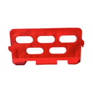 Road Barrier - Traffic - Plastic - Big Foot - Red - 2M - (MOQ 50) - SXS101BFRD