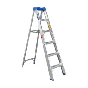 Aluminium Step Ladder - Single Sided - Heavy Duty Industrial - 6-Step - 1.80m