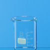 Beaker 250 ml, low form, Boro 3.3 with graduation and spout