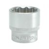 Bi-hex Socket - 12 Point - Chrome Vanadium - 1/2" Connector - Standard Length - 32mm - YT-1292