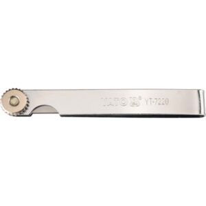 Steel Feeler Gauge Set - 17 Blades - YT-7220