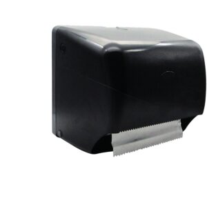 Hand Towel Dispenser -Free Flow - Manual - Pearl - Black - HD_73BL